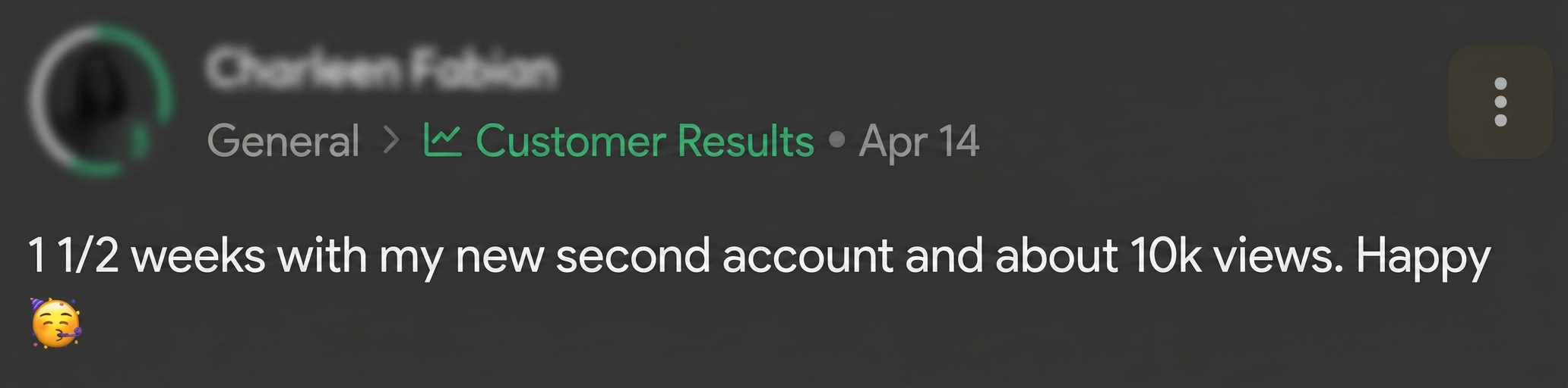 Community feedback 9