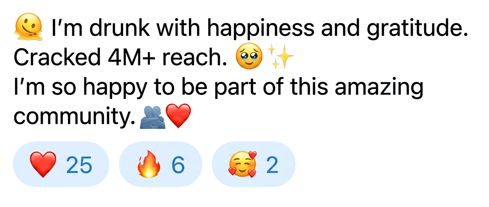 Community feedback 10