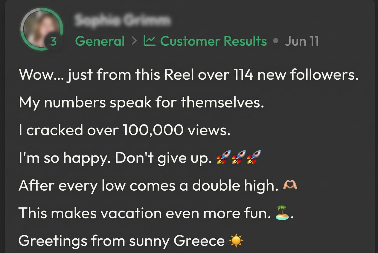Community feedback 1